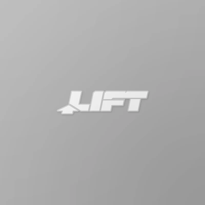 Autocollant LIFT Safety 3" Blanc