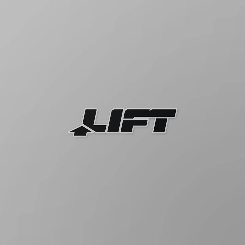 Autocollant LIFT Safety 3" Noir