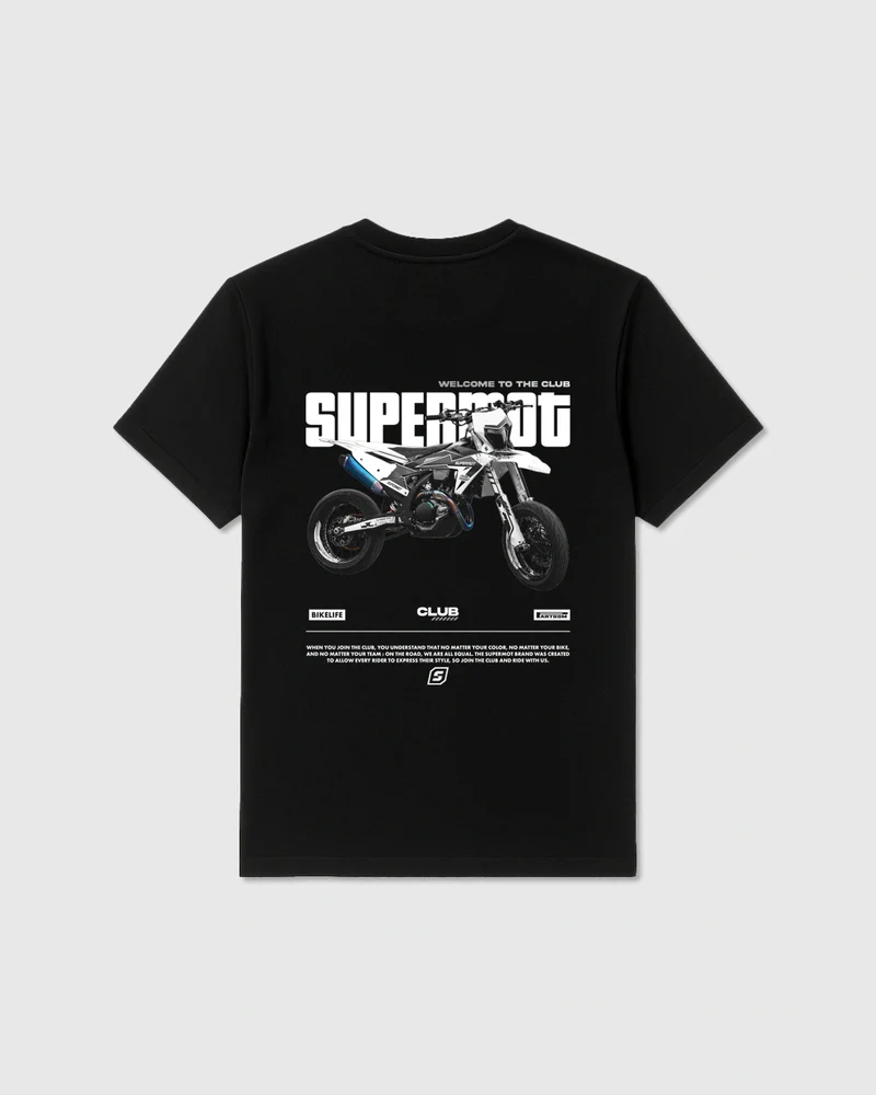 T-Shirt CLUB Blanc