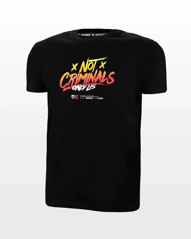 T-Shirt Not Criminals SUNSET