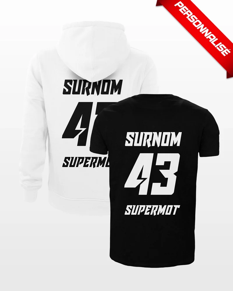 PACK DUO Sweat + T-Shirt Personnalisés