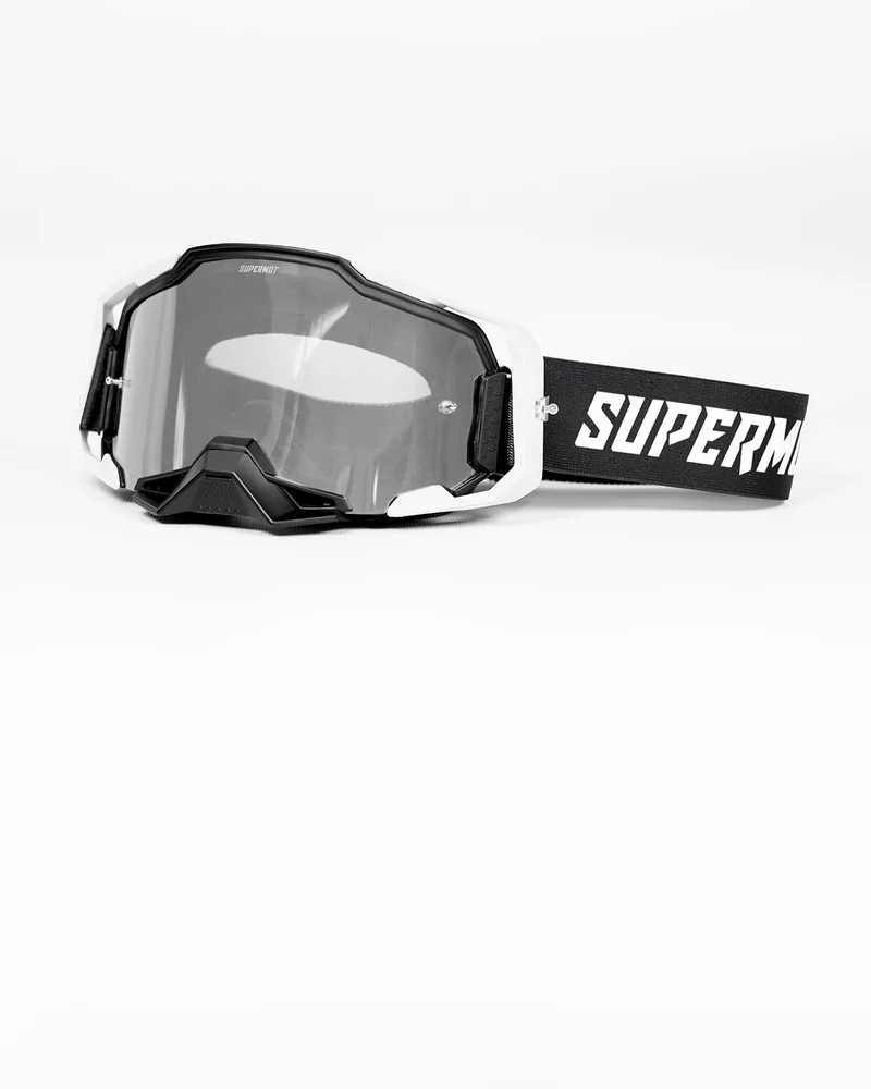Masque SUPERMOT & Cross Transparent