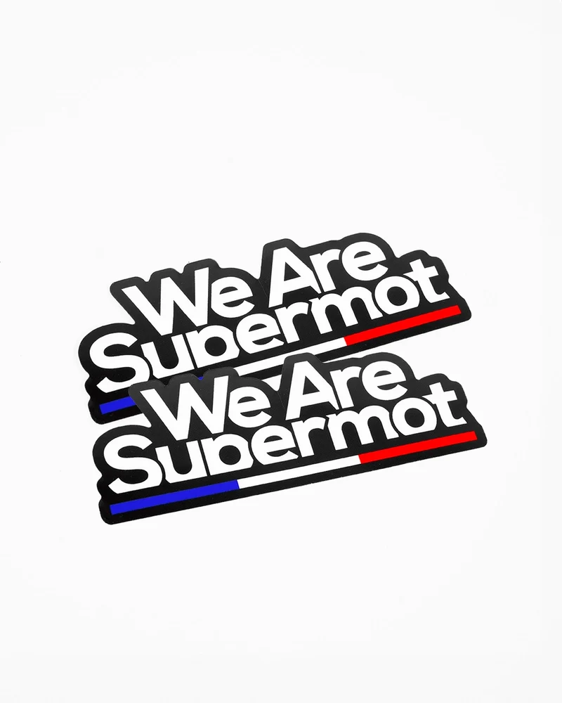 2 Stickers WE ARE SUPERMOT