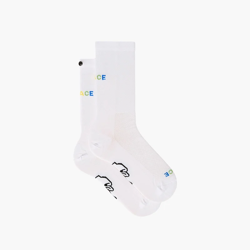 Fingerscrossed Chaussettes Classic Rolling Harmony White