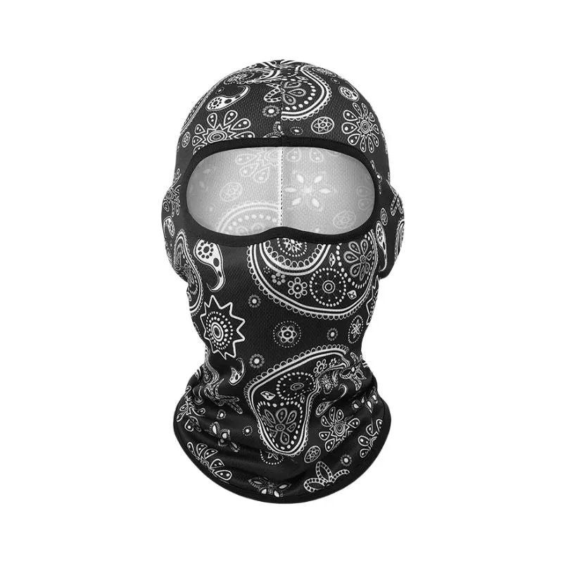 Cagoule moto - Motifs tribaux