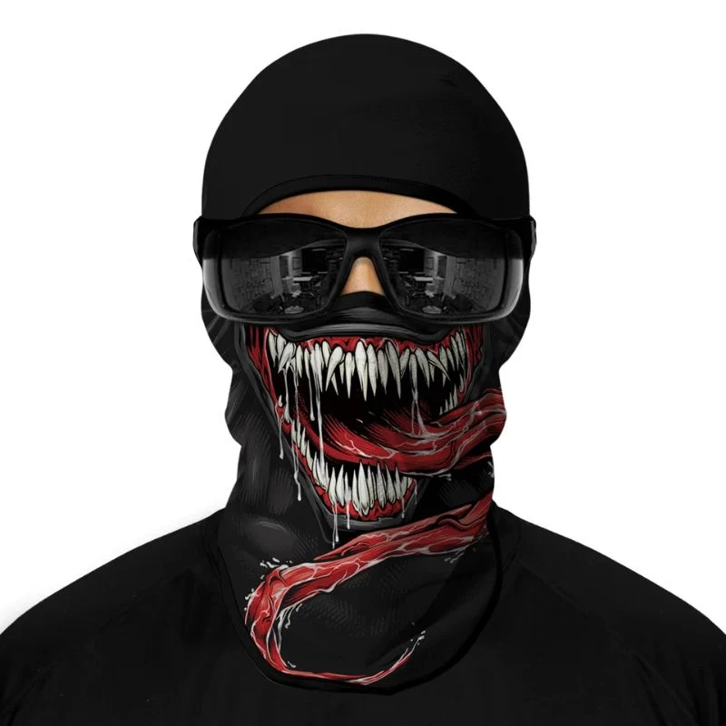 Cagoule moto - Venom langue