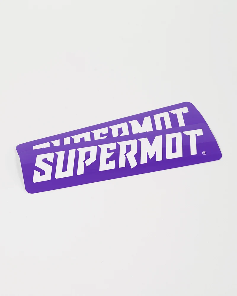 2 Stickers SUPERMOT ORIGIN Violet