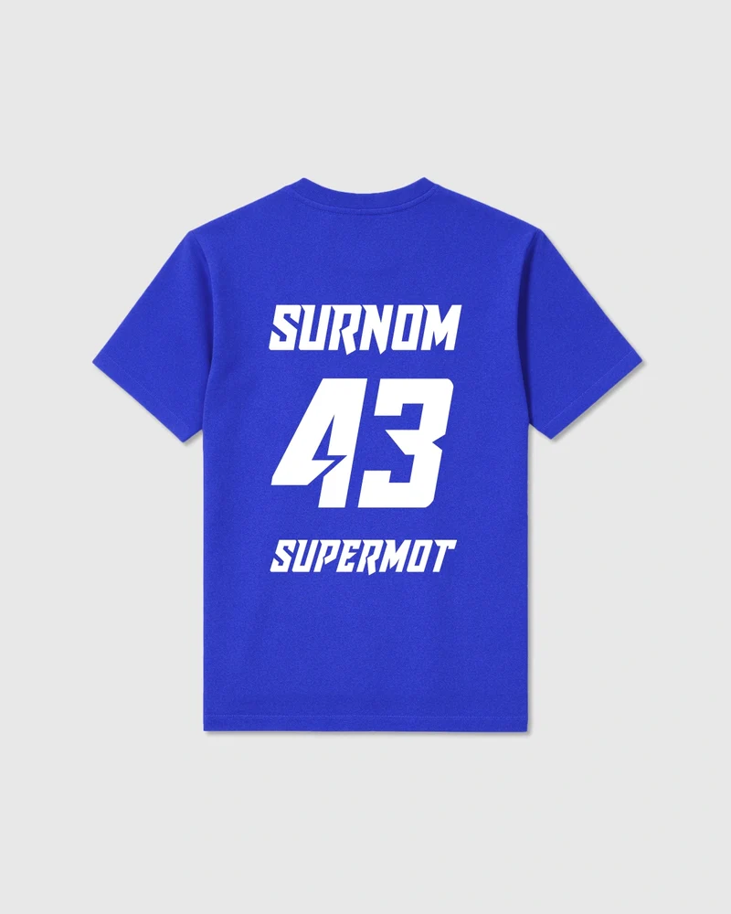 T-Shirt PERSONNALISÉ Bleu