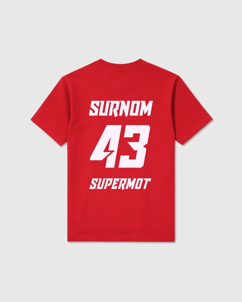 T-Shirt PERSONNALISÉ Rouge