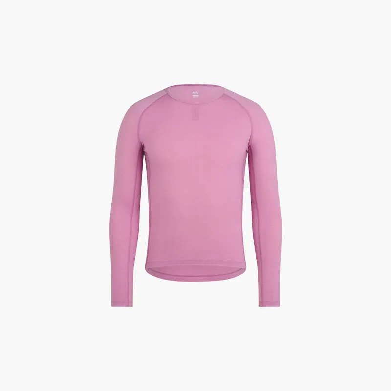 Rapha Maillot de corps Merino Manches Longues Dusty Mauve