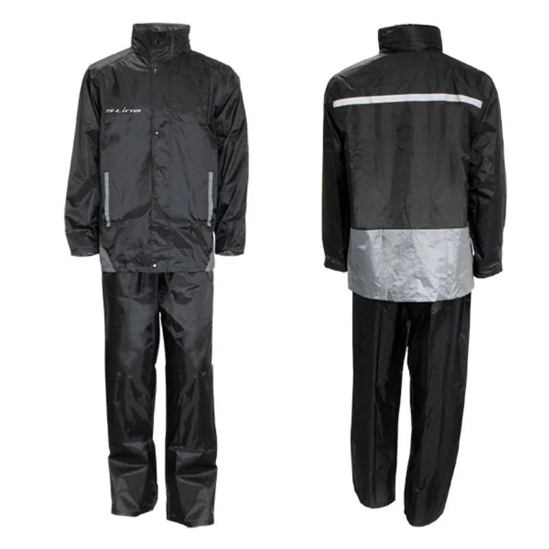 Ensemble de pluie noir