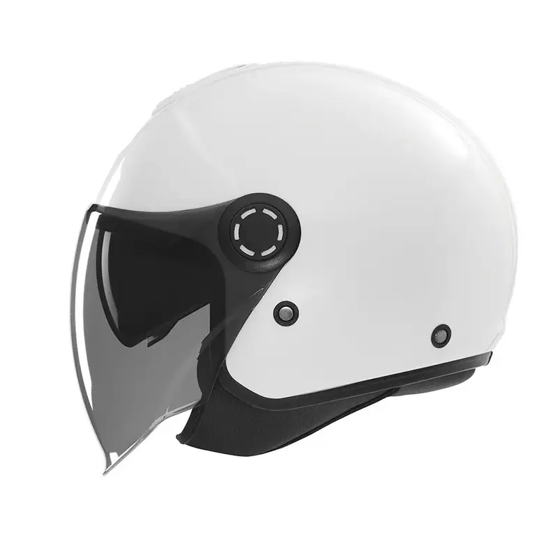 Casque jet - N182 blanc