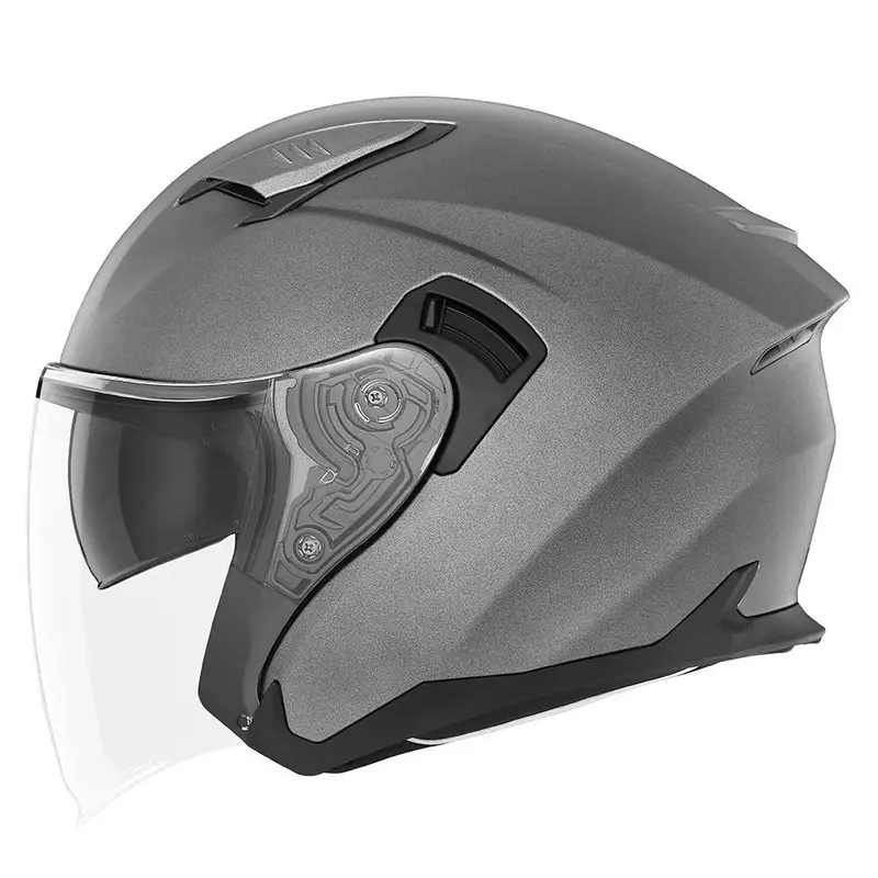 Casque jet - N130 titanium mat