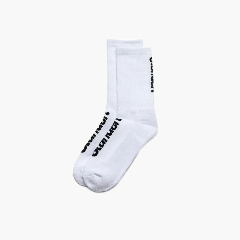 Standert Chaussettes Perfomance Logo White