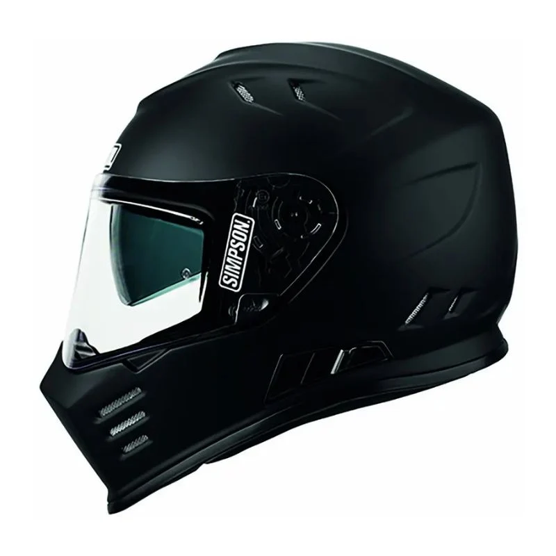 Casque moto intégral - Venom noir mat