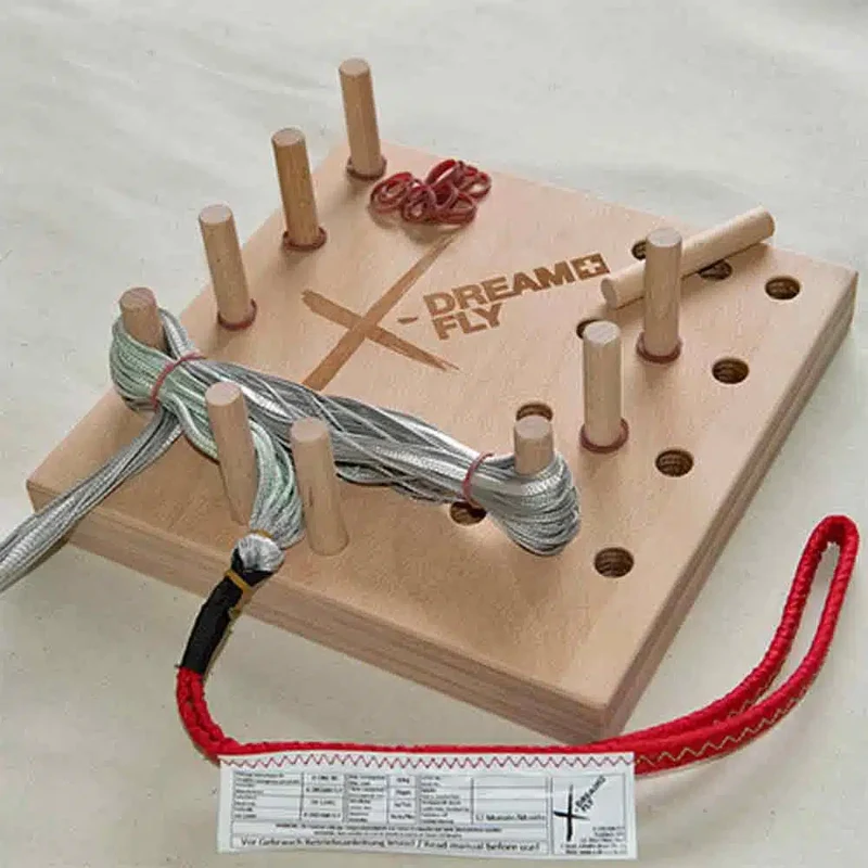 X-dream - Planche de pliage pour parachute de secours
