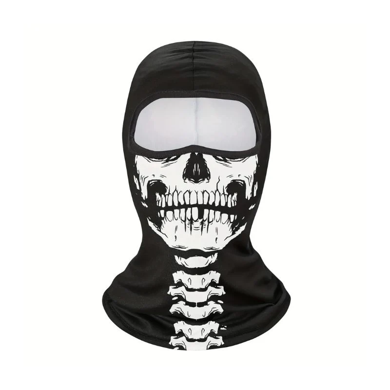 Cagoule moto - Colonne vertébrale
