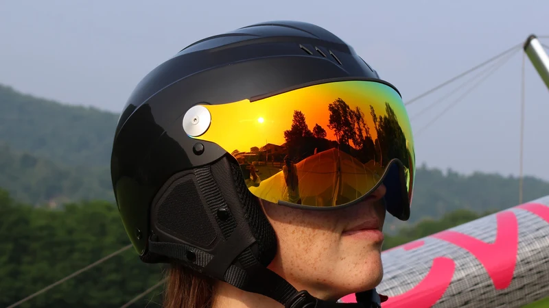 Icaro 2000 ECO Casque parapente avec visière (optionnelle)