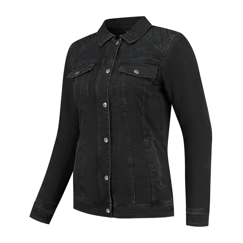 Chemise de moto femme - Jack Dolly noir