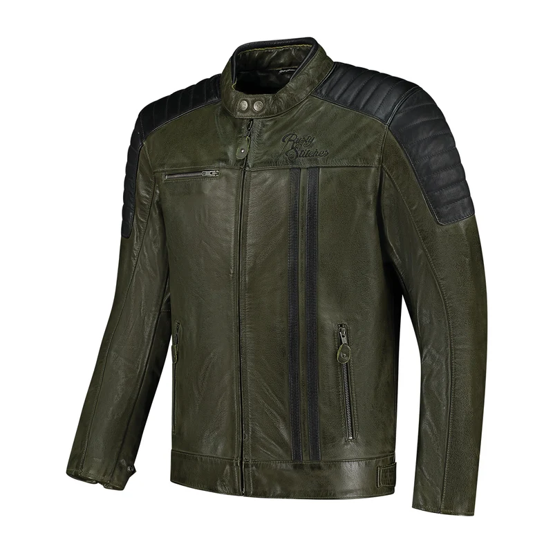 Blouson de moto homme A - Jacket Cooper vert