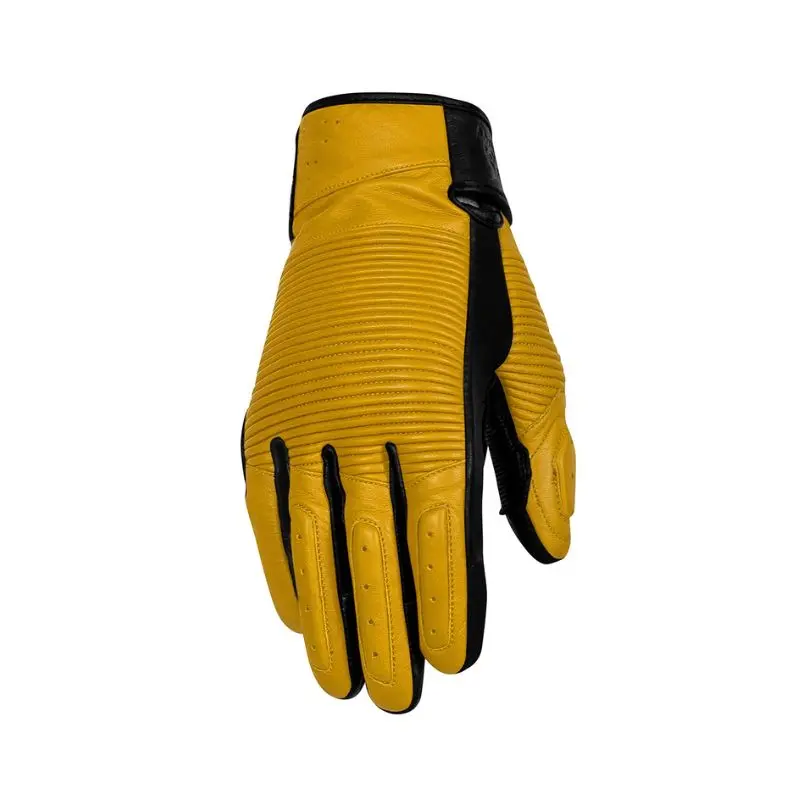 Gants moto été homme - Jimmy jaune