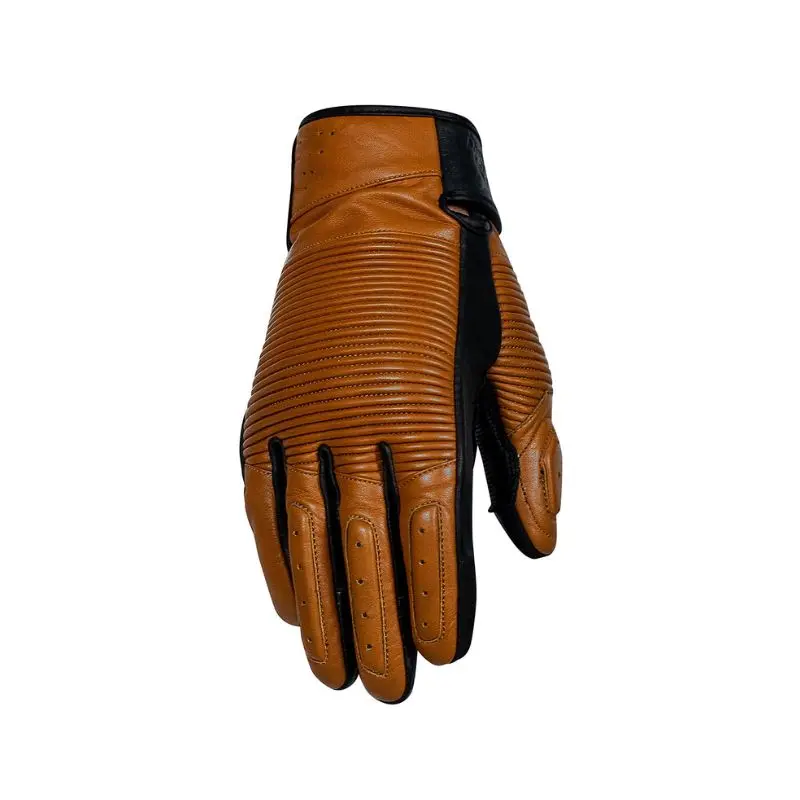 Gants moto été homme - Jimmy marron