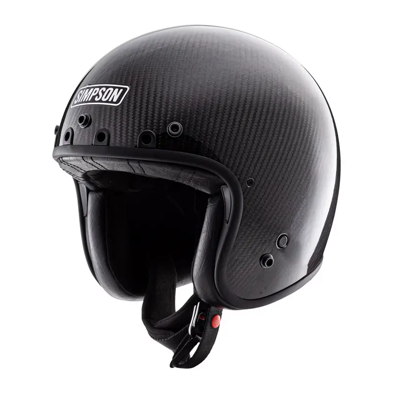 Casque jet moto - Chopper Carbon