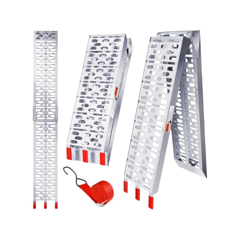 Rampe de chargement pliable moto - Aluminium