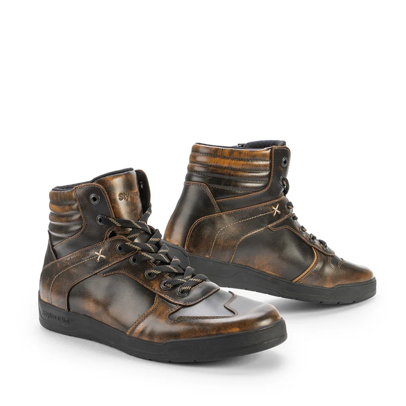 Basket moto Stylmartin™ - IRON WP MARRON