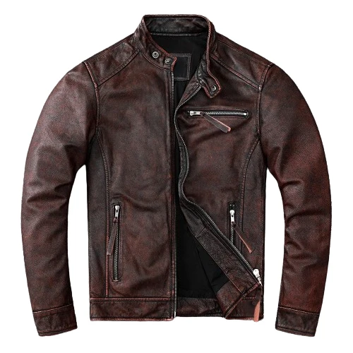 Veste biker homme - Vintage