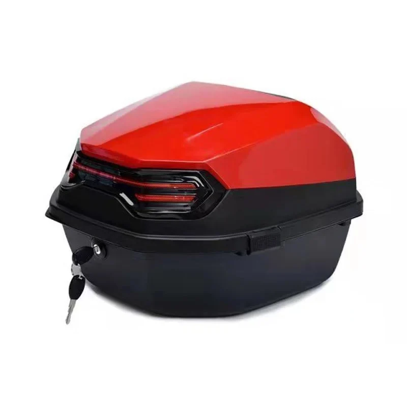 Top case moto - Rouge 30L
