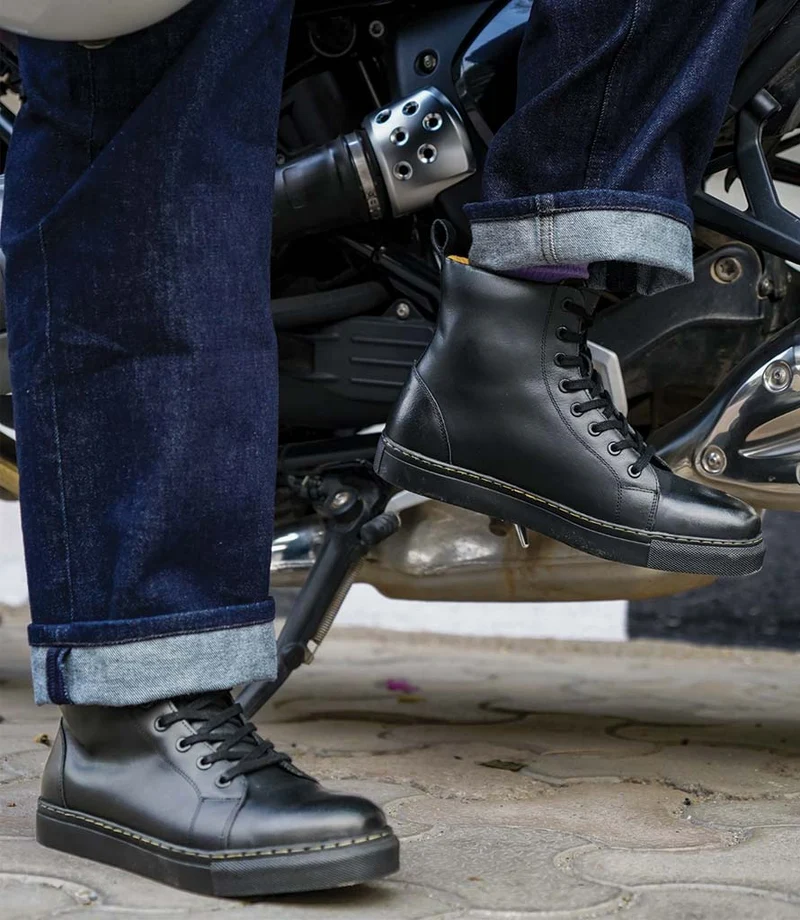 Sneaker Moto ESC Nere - Trip Machine