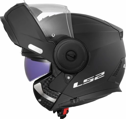 LS2 FF902 SCOPE II SOLID CASCO DE MOTO MATE NEGRO