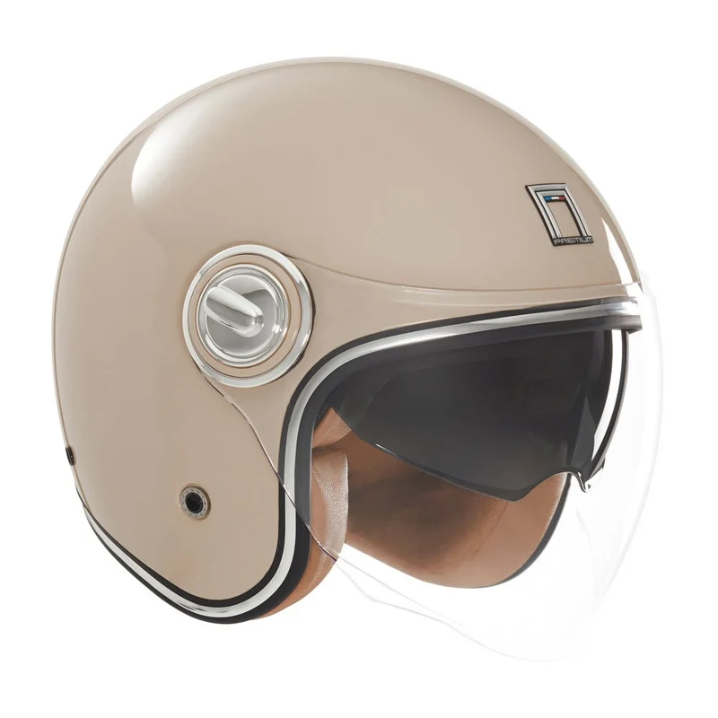 Casque Moto Jet Heritage Moccha | NOX