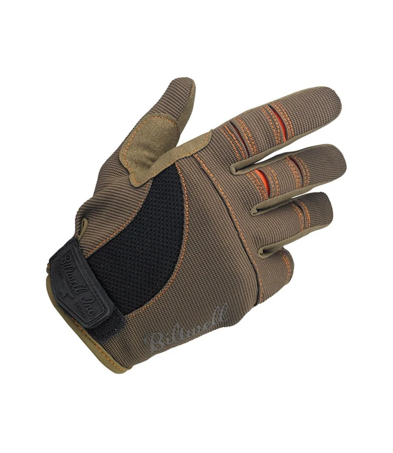 Guanti Moto Estivi Marroni - Biltwell