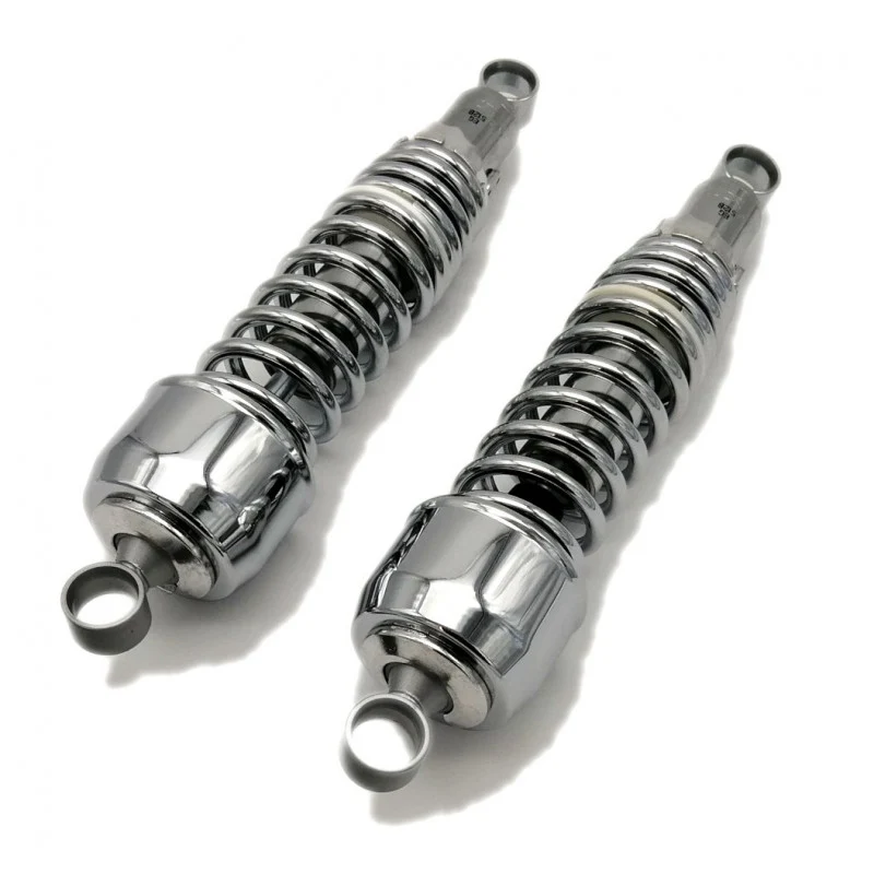 Amortisseurs moto universels 325 mm Chrome
