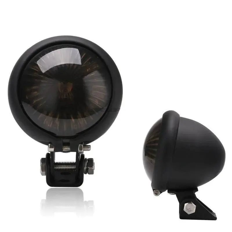 Feux Arriere Led moto Cafe racer - Noir