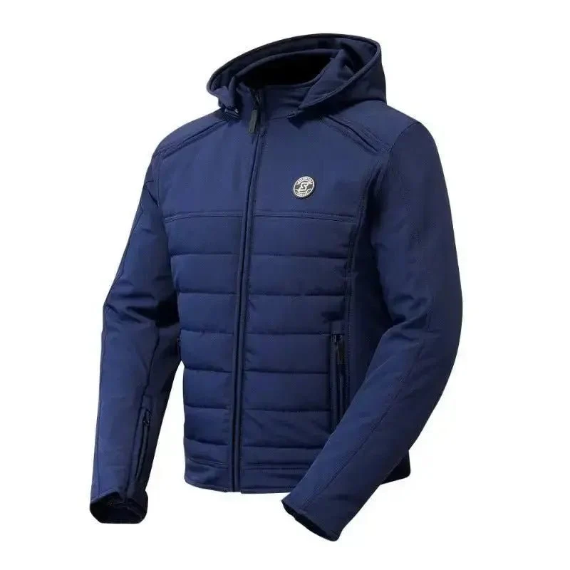 Blouson Moto/ scooter textile homologué - EVO Bleu