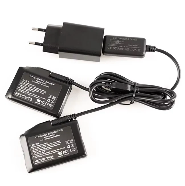 Batterie rechargeable Gants chauffant - 3000mAh-7.4V