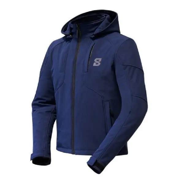 Blouson Bleu Moto Urbain - Circus