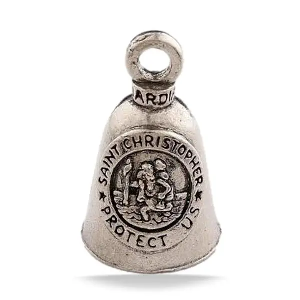 Guardian Bell Saint Christophe - Cloche Porte-Bonheur Moto