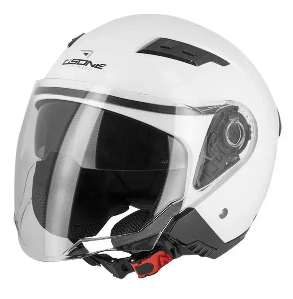 Casque moto jet - BLANC