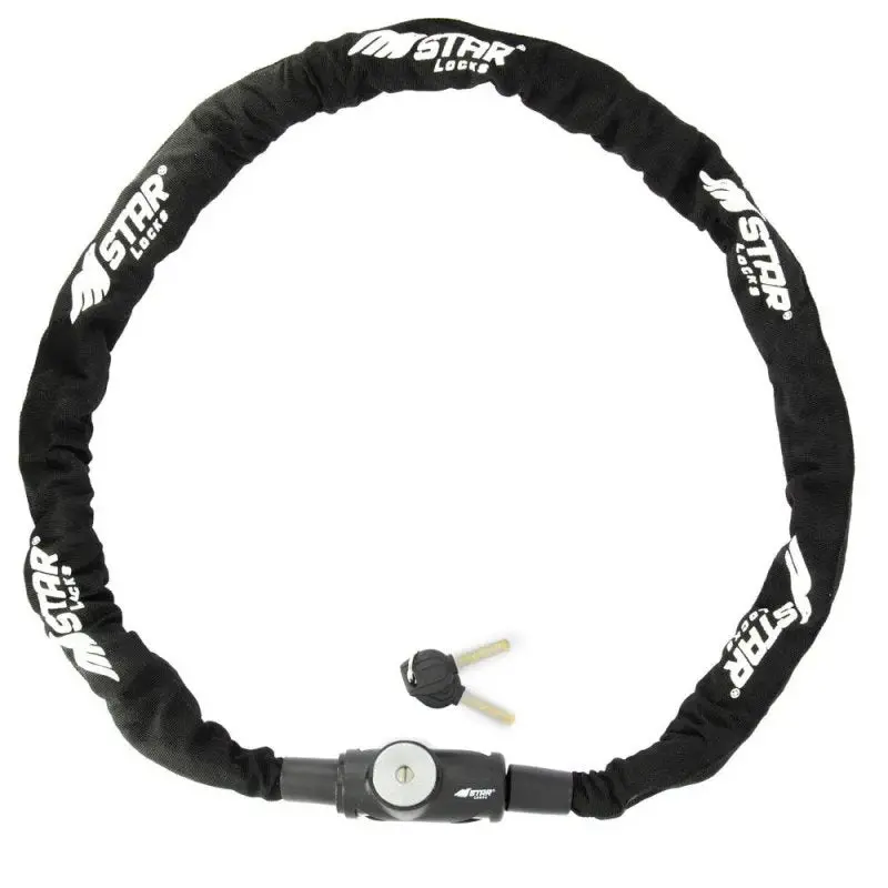 chaine antivol moto - Chaîne Ø10mm x 1M50