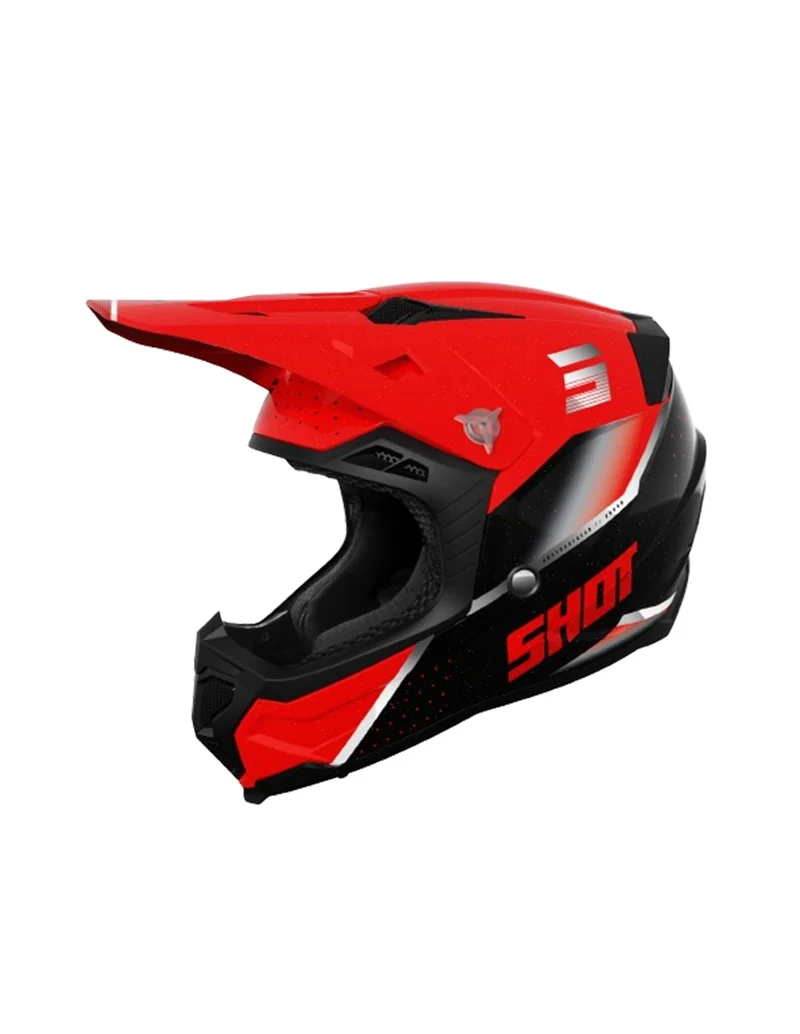 SHOT CASCO CORE HONOR RED_PEARLY S
