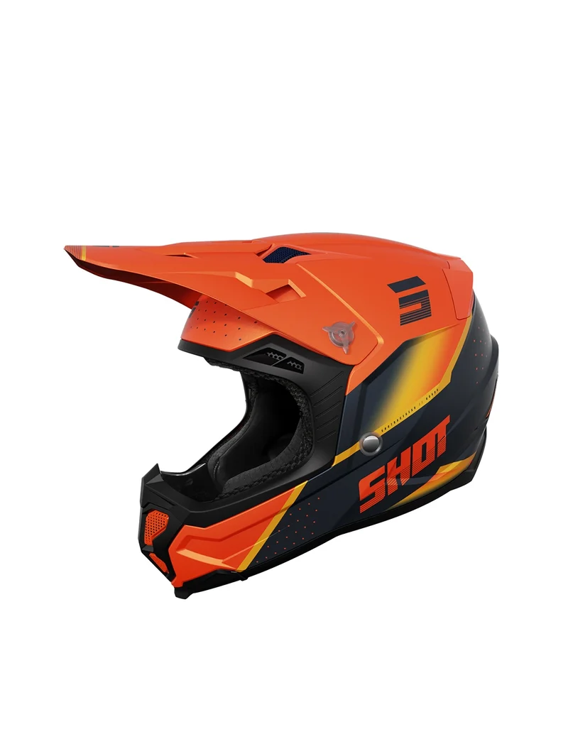 SHOT CASCO CORE HONOR ORANGE_MATT S