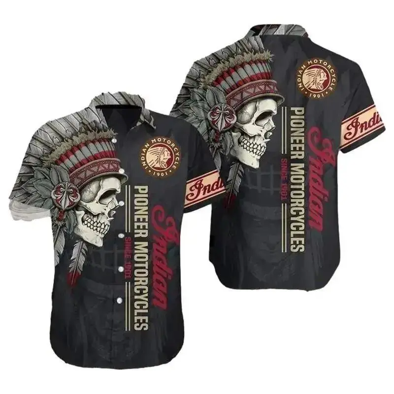 Chemise Hawaien - Indian Motor 1901