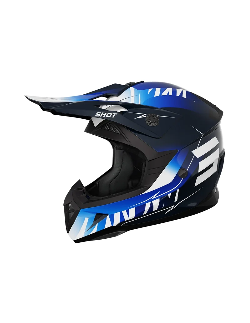 SHOT CASCO PULSE KID X-TREM BLUE_GLOSSY