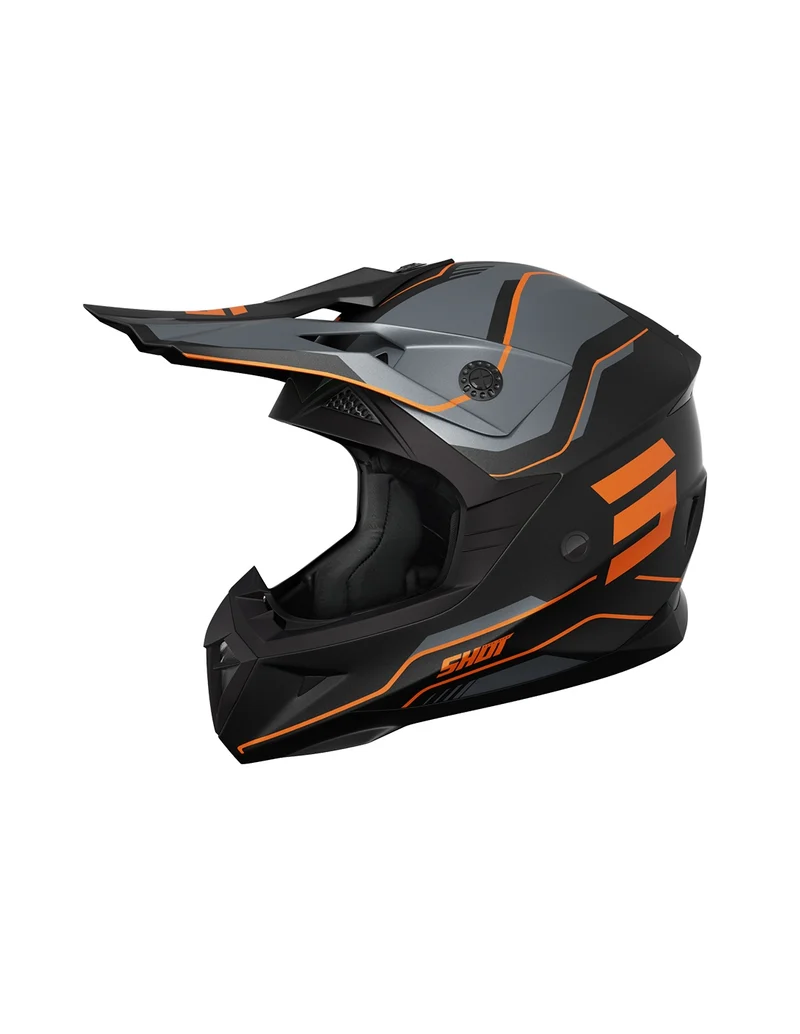 SHOT CASCO PULSE LINES BLACK_ORANGE_MATT