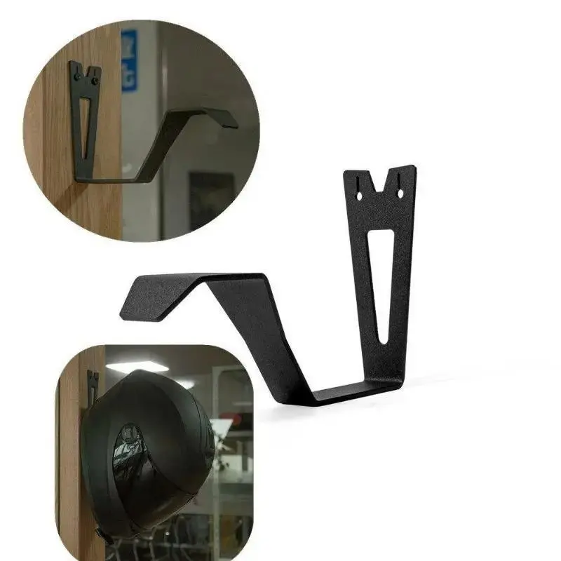 Support de casque moto murale