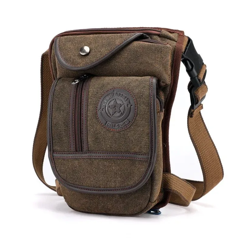 Sac de jambe moto vintage